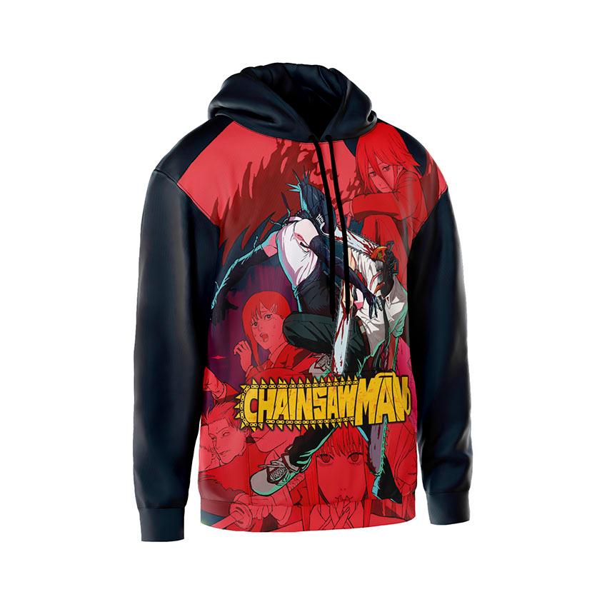 Худі чоловіче Людина-бензопила Хаос Боротьби Chainsaw Man Chaos of Fight
