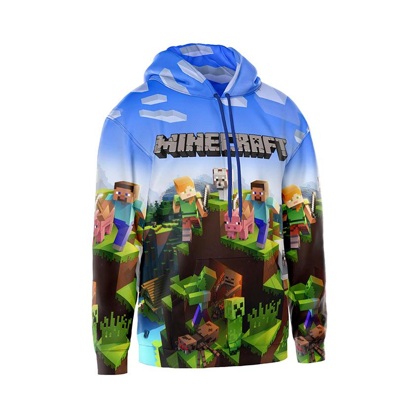 Худі чоловіче «Майнкрафт Популярна комп’ютерна гра Minecraft Popular computer game»