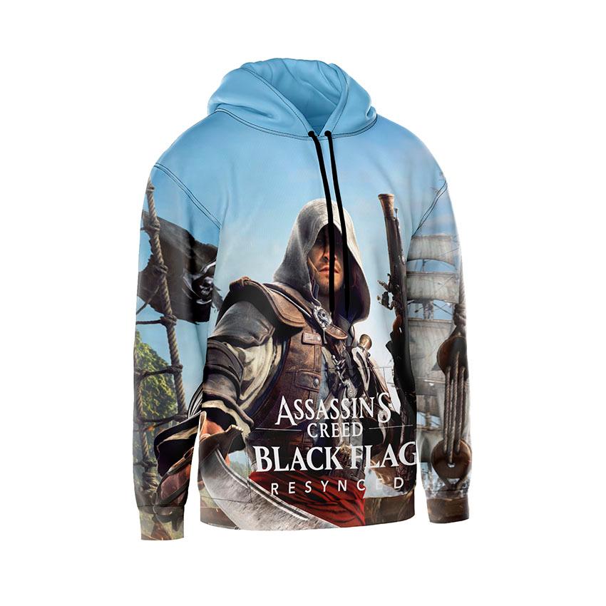 Худі чоловіче Морський Асасин Sea Assassin Assassin's Creed Black Flag Resynced