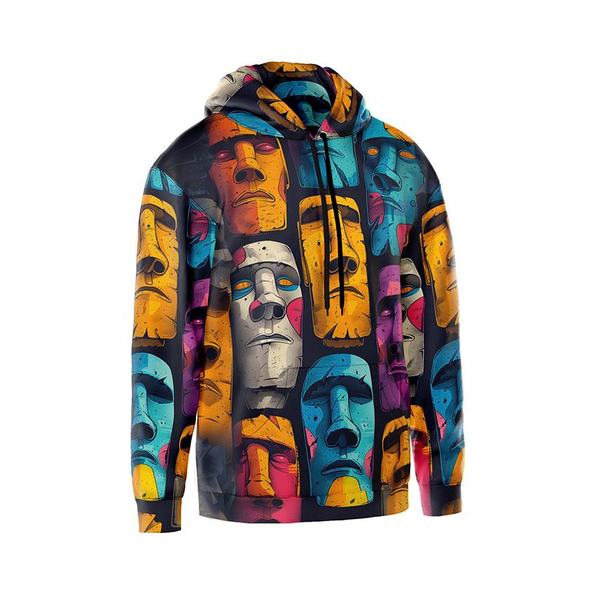 Худі чоловіче «Обличчя Пам’ятники Faces Monuments»