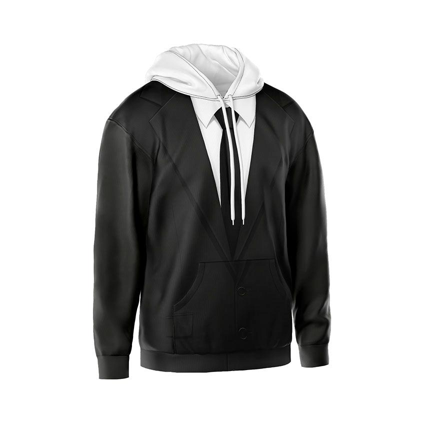 Худі чоловіче Офіційний чорний костюм Official black suit
