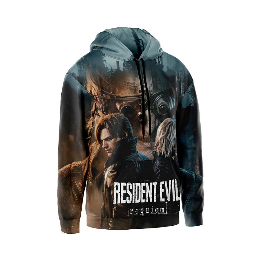 Худі чоловіче Оселя Зла Реквієм Місто Жаху Resident Evil Requiem City of Horror