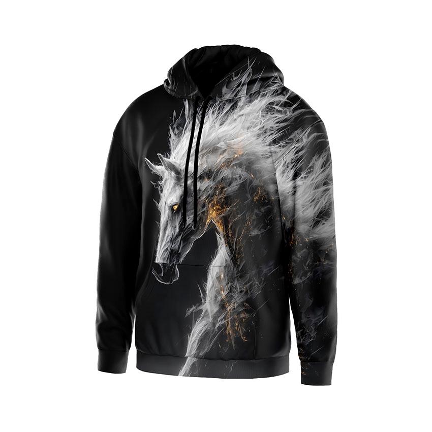 Худі чоловіче Примарний Кінь Ghost Horse