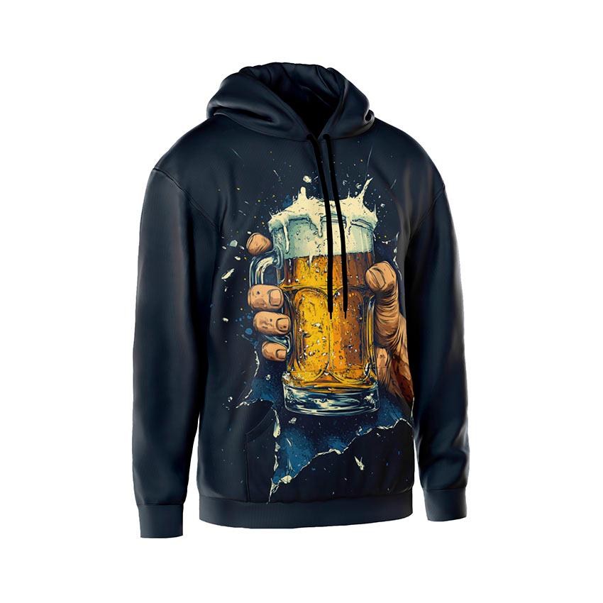 Худі чоловіче «Пиво Смак моменту Beer Taste of Moments»