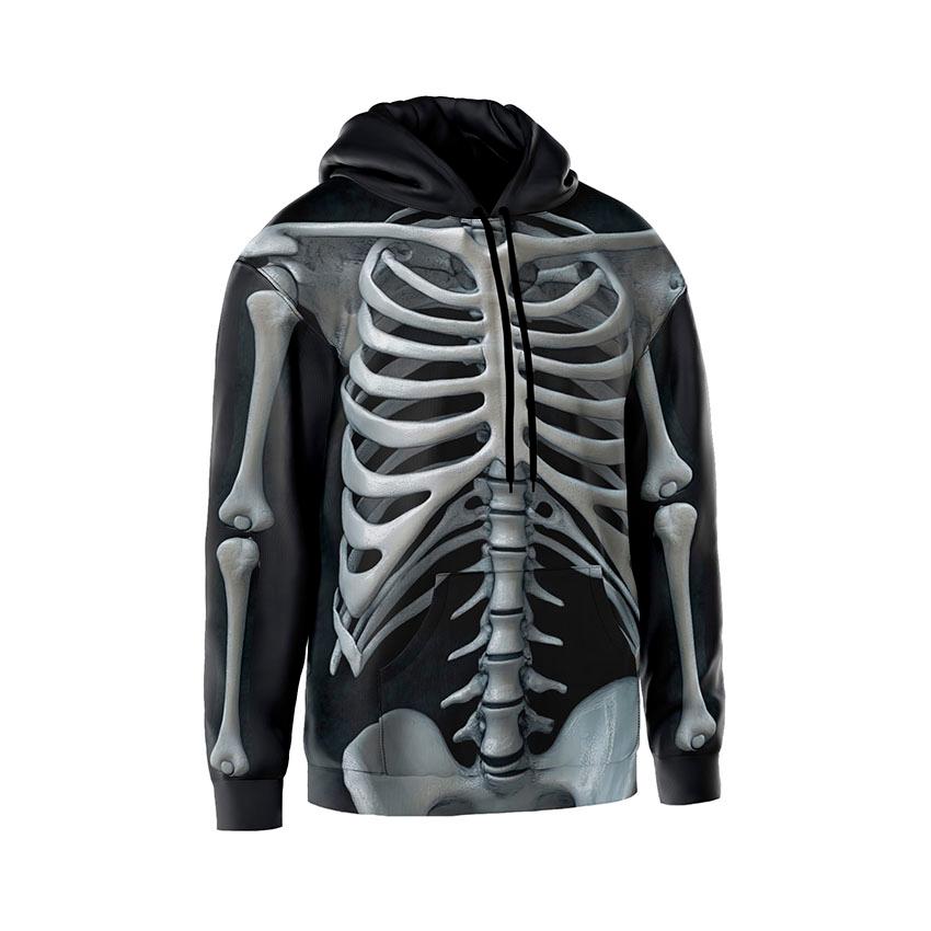 Худі чоловіче Рентген скелет Xray Skeleton
