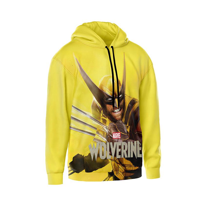 Худі чоловіче Росомаха Яскравий Удар Wolverine Bright Strike