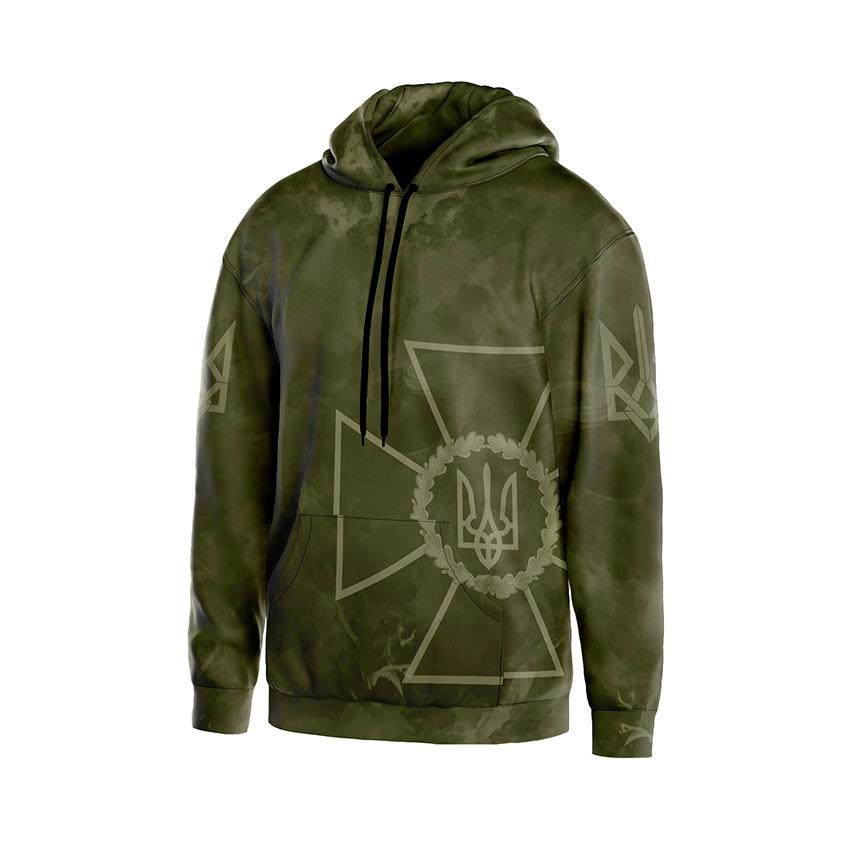 Худі чоловіче Служба безпеки України Тактичний Стиль Tactical Style хакі