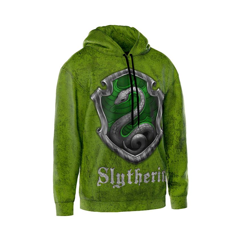 Худі чоловіче «Слизерин Зміїна мудрість Slytherin Serpent Wisdom»