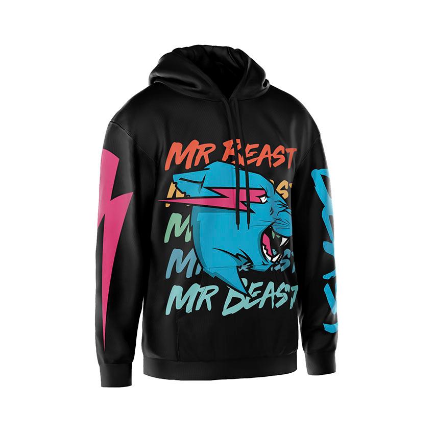 Худі чоловіче «Стиль Містера Біста MrBeast Style Black»