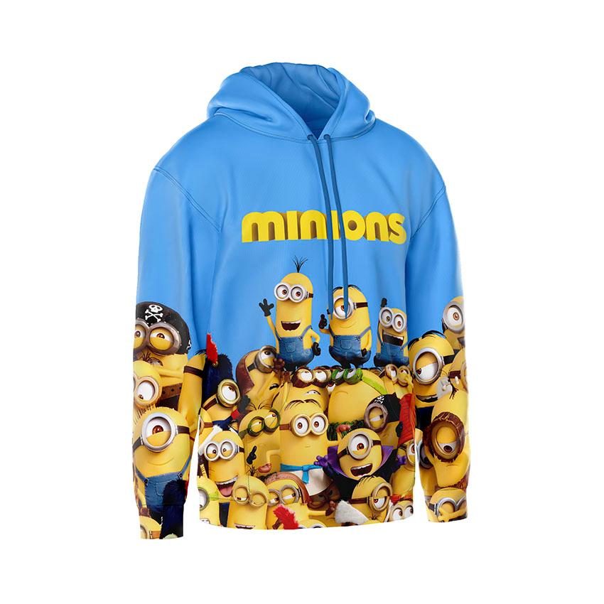 Худі чоловіче «Суперкоманда Посіпак Minion Super Team Blue»