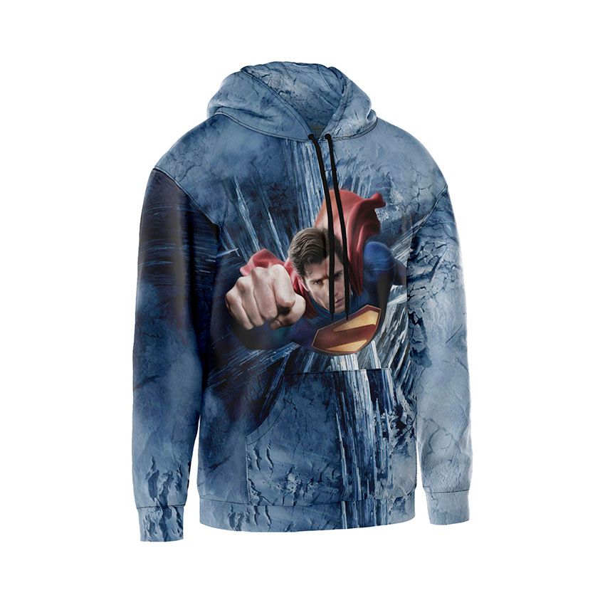 Худі чоловіче Супермен Крижане небо Superman Frozen Sky