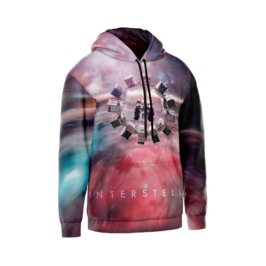 Худі чоловіче «Супутник у космосі Інтерстеллар Satellite in space Interstellar»