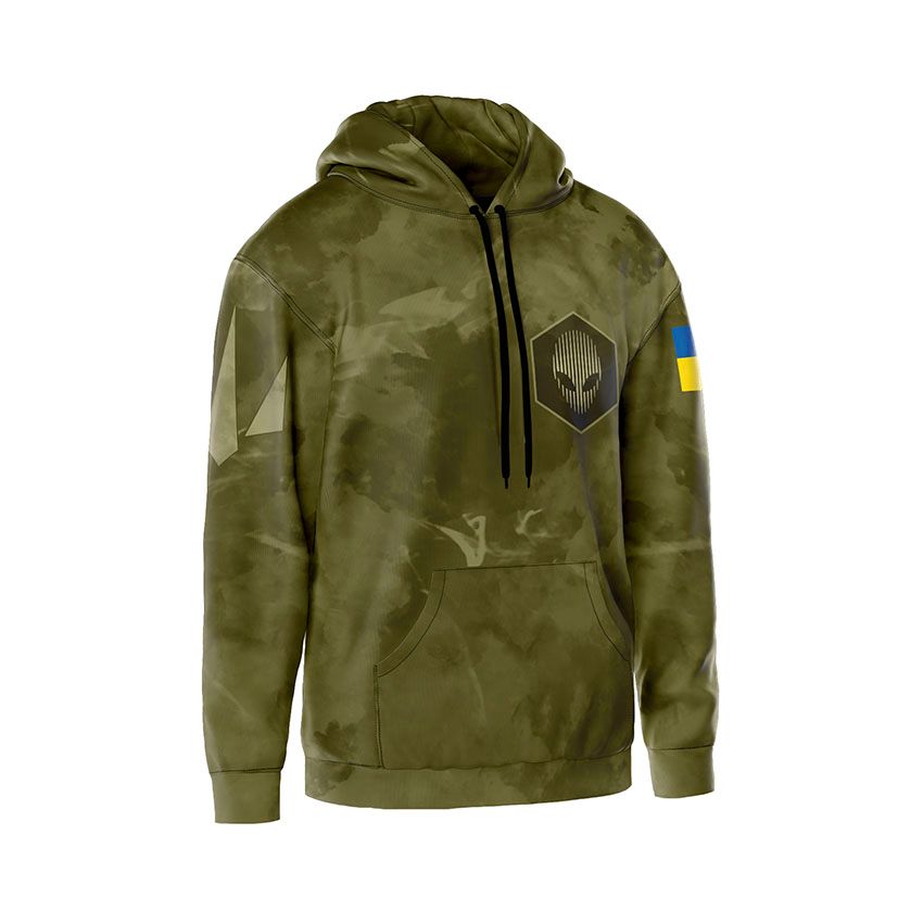 Худі чоловіче 412-й окремий полк безпілотних систем «NEMESIS» Тактичний стиль Tactical style