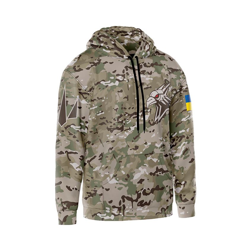 Худі чоловіче 424-й окремий батальйон безпілотних систем «SVAROG» Незламний знак Unbreakable Symbol