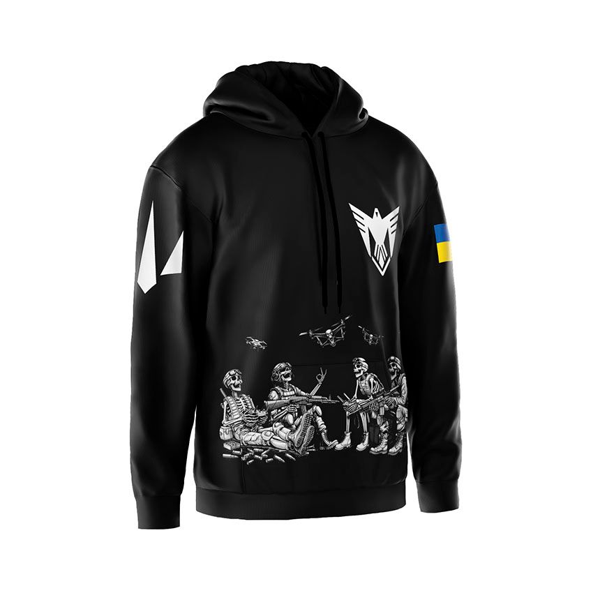 Худі чоловіче 9-та окрема бригада безпілотних систем Безсмертні дрони Immortal Drones