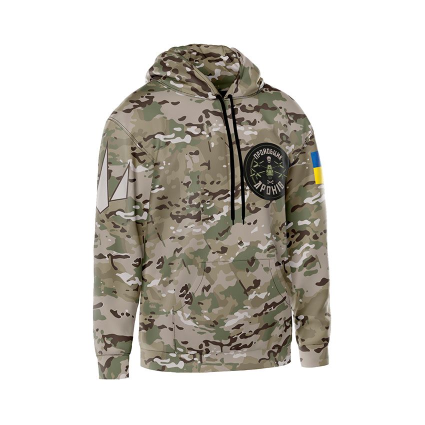 Худі чоловіче Пройобщик дронів Незламний знак Unbreakable Symbol