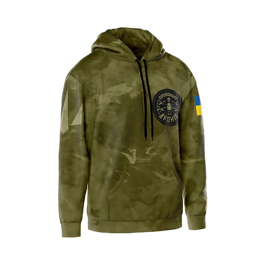 Худі чоловіче Пройобщик дронів Тактичний стиль Tactical style