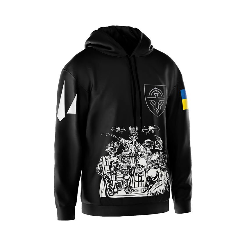 Худі чоловіче Сили безпілотних систем Збройних сил України Команда безсмертних Undead Squad