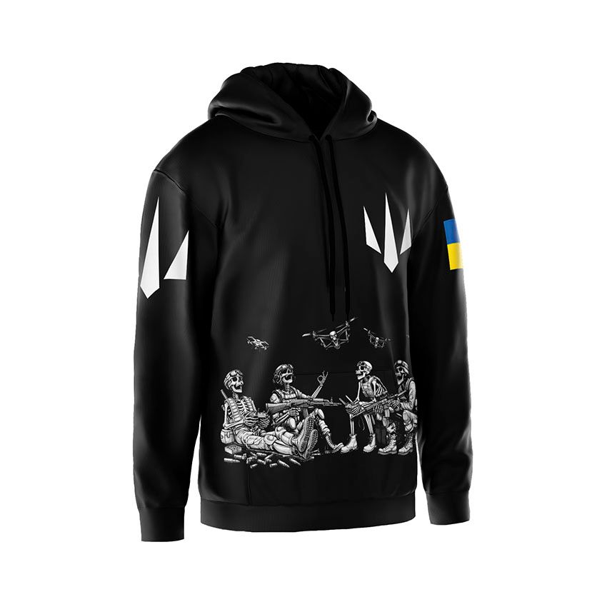 Худі чоловіче Сили безпілотних систем Безсмертні дрони The Power of Unmanned Systems Immortal Drones