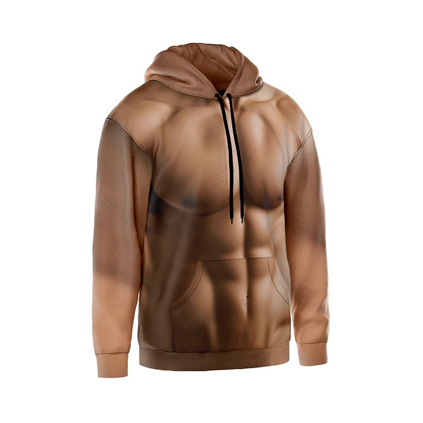 Худі чоловіче Тіло Мужності Мода Готьє Body of Strength Gaultier fashion