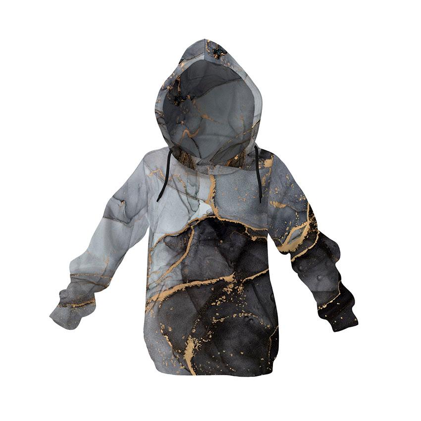 Худі дитяче «Мармур сірий Gray marble»