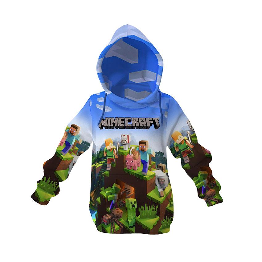 Худі дитяче «Майнкрафт Популярна комп’ютерна гра Minecraft Popular computer game»