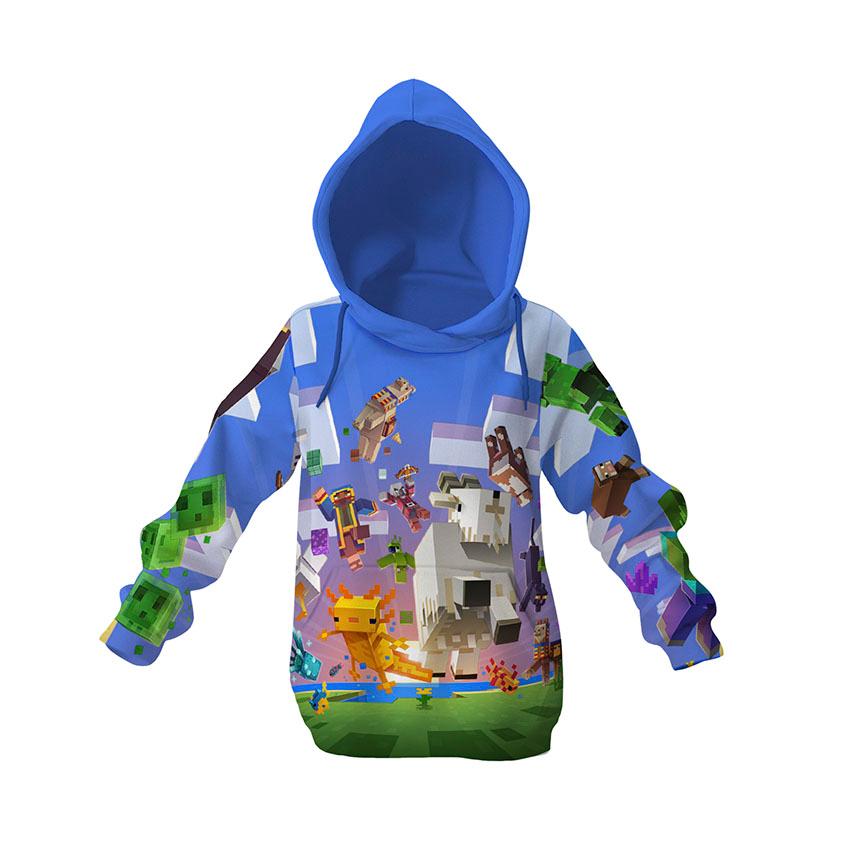 Худі дитяче «Піксельна пригода Майнкрафт Pixel Adventure Minecraft»