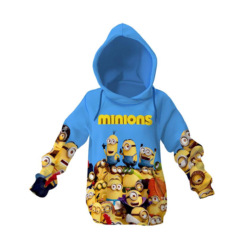Худі дитяче «Суперкоманда Посіпак Minion Super Team Blue»