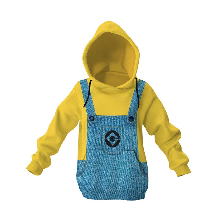 Худі дитяче «Веселий Комбінезон Посіпаки Happy Overalls Minions»