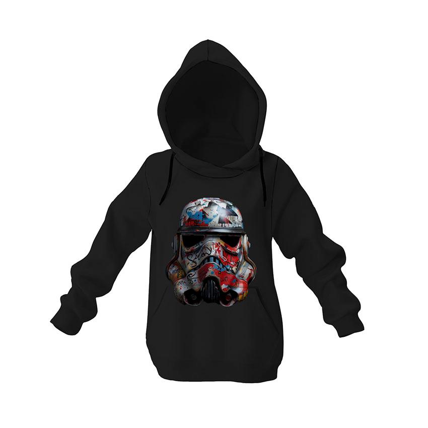 Худі дитяче «Зоряні війни Шолом штурмовика з графіті Star Wars Stormtrooper helmet with graffit»