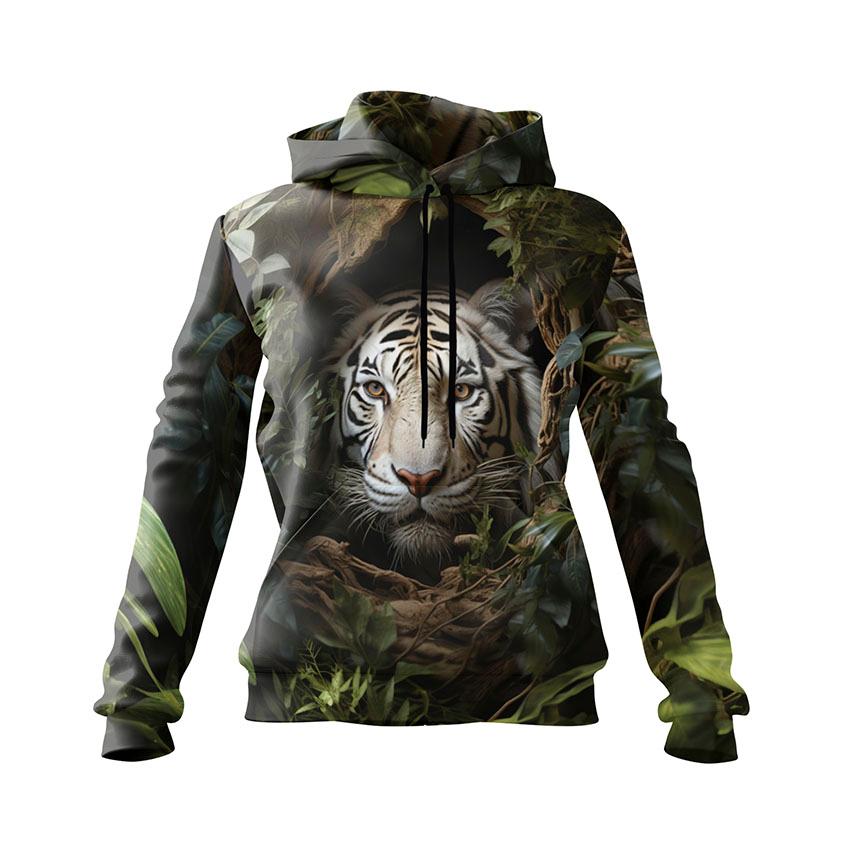 Худі жіноче «Білий тигр White Tiger»