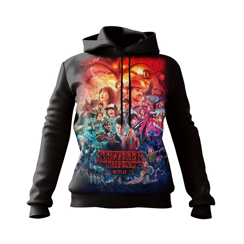 Худі жіноче «Дивні дива Нетфлікс Stranger Things Netflix»