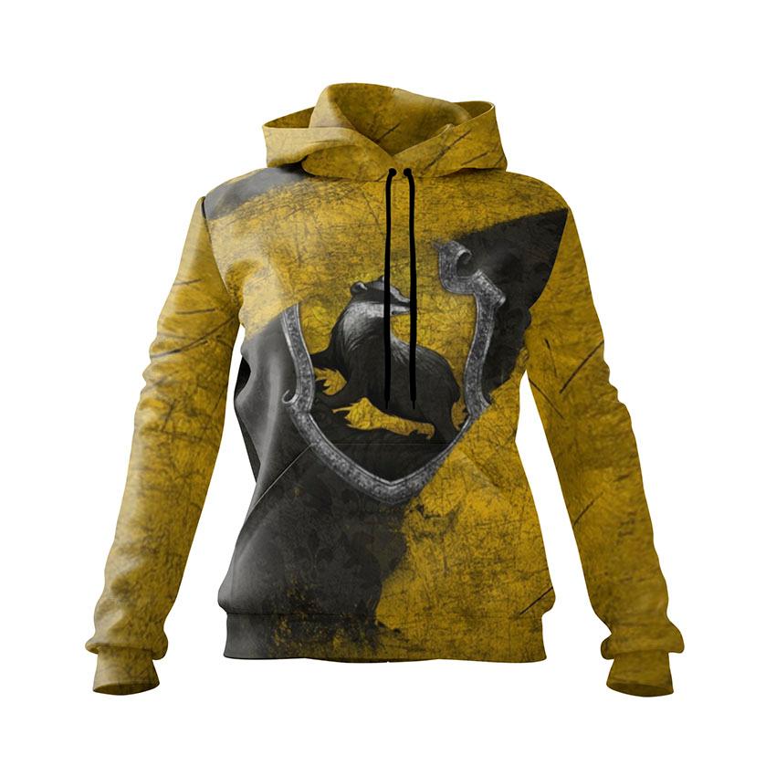 Худі жіноче «Хафелпафф Пригоди чаклунів Hufflepuff Wizard Adventures»