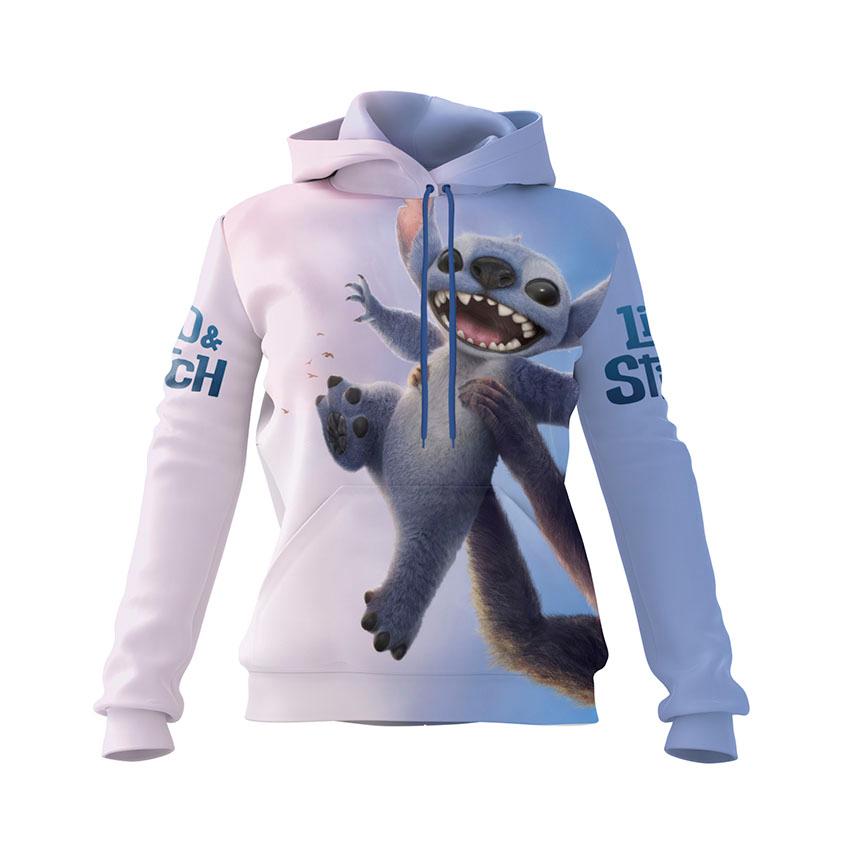Худі жіноче «Король Стіч Ліло і Стіч King Stitch Lilo and Stitch»
