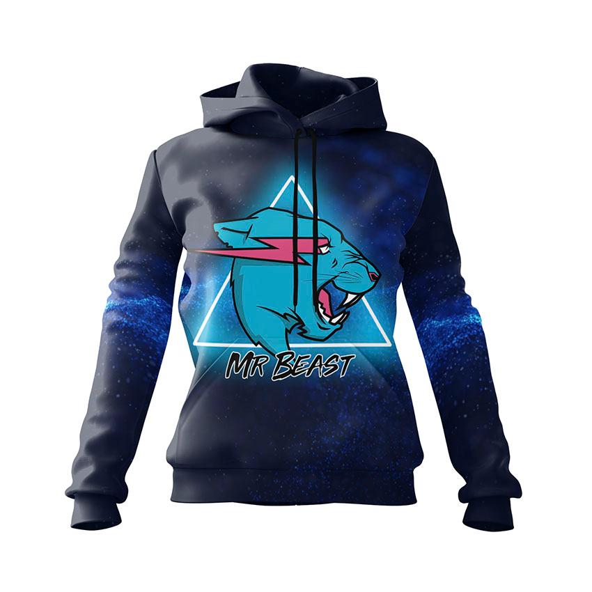 Худі жіноче «Космічний Містер Біст Cosmic MrBeast»