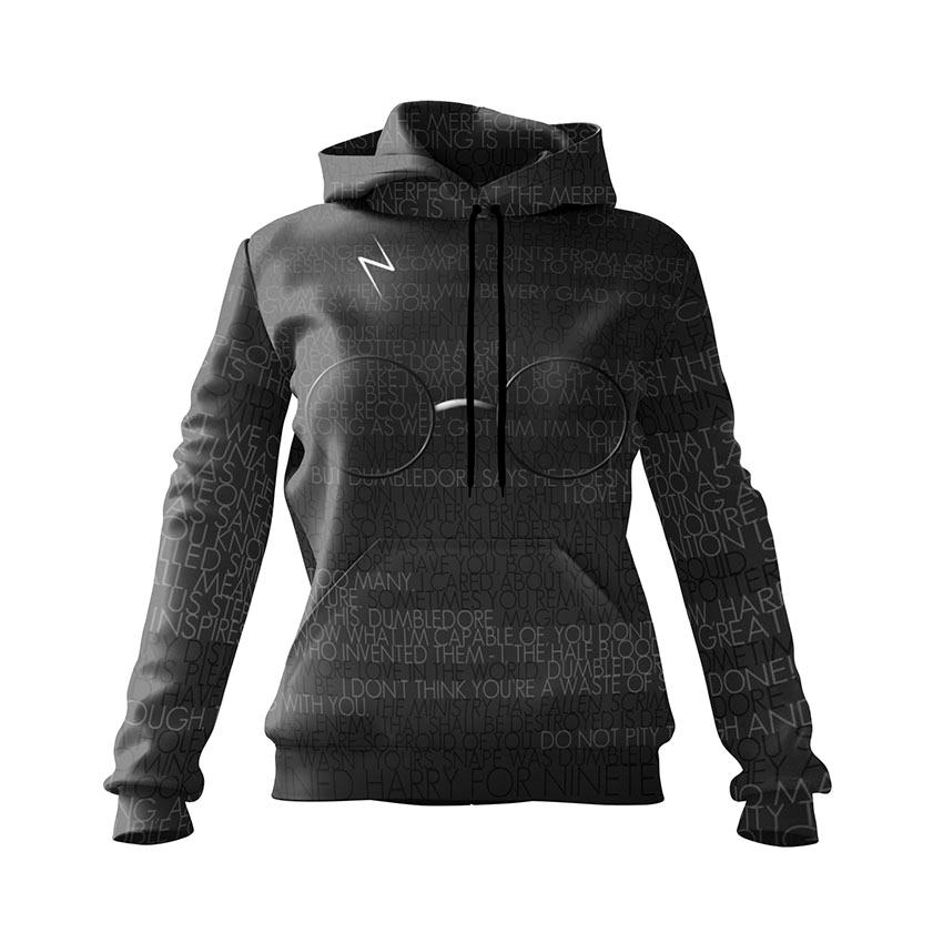 Худі жіноче «Магія у словах Гаррі Поттер Magic in words Harry Potter»