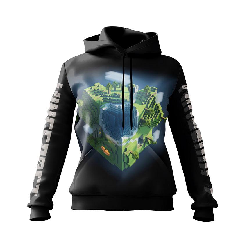 Худі жіноче «Майнкрафт Острів Minecraft Island»