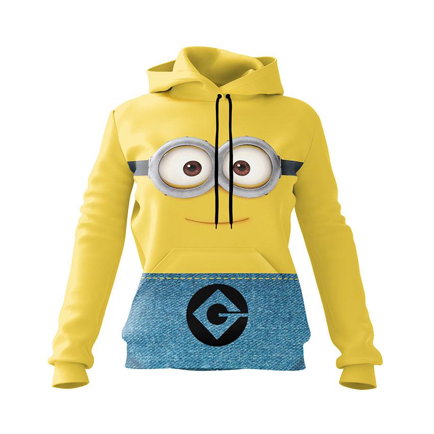 Худі жіноче «Обличчя Посіпаки Minion s face»