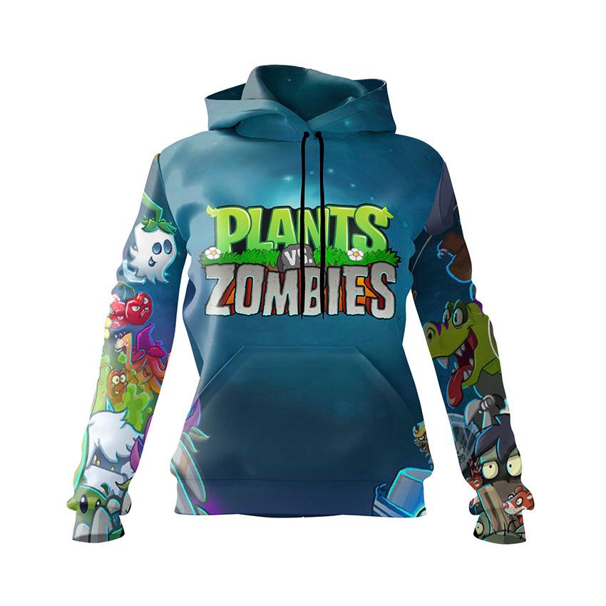 Худі жіноче «Протистояння Рослини проти зомбі Clash Plants vs Zombies»