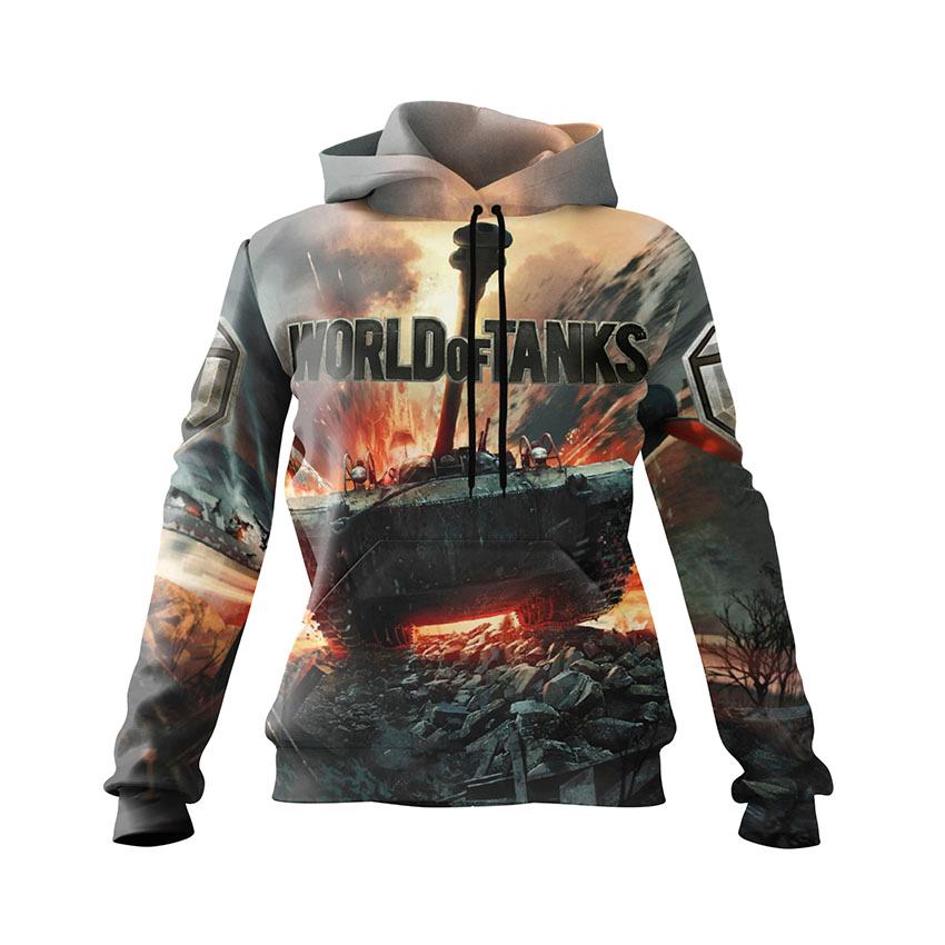 Худі жіноче «Великий танк Світ танків Big tank World of Tanks»