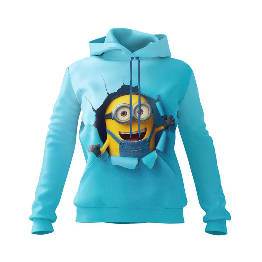 Худі жіноче «Веселий Посіпака Funny Minion»