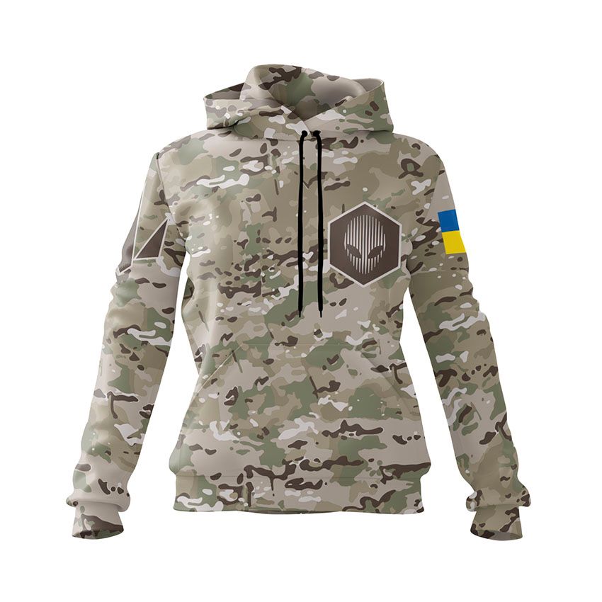 Худі жіноче 412-й окремий полк безпілотних систем «NEMESIS» Незламний знак Unbreakable Symbol