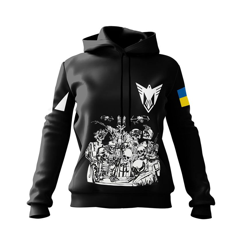 Худі жіноче 9-та окрема бригада безпілотних систем Команда безсмертних Undead Squad