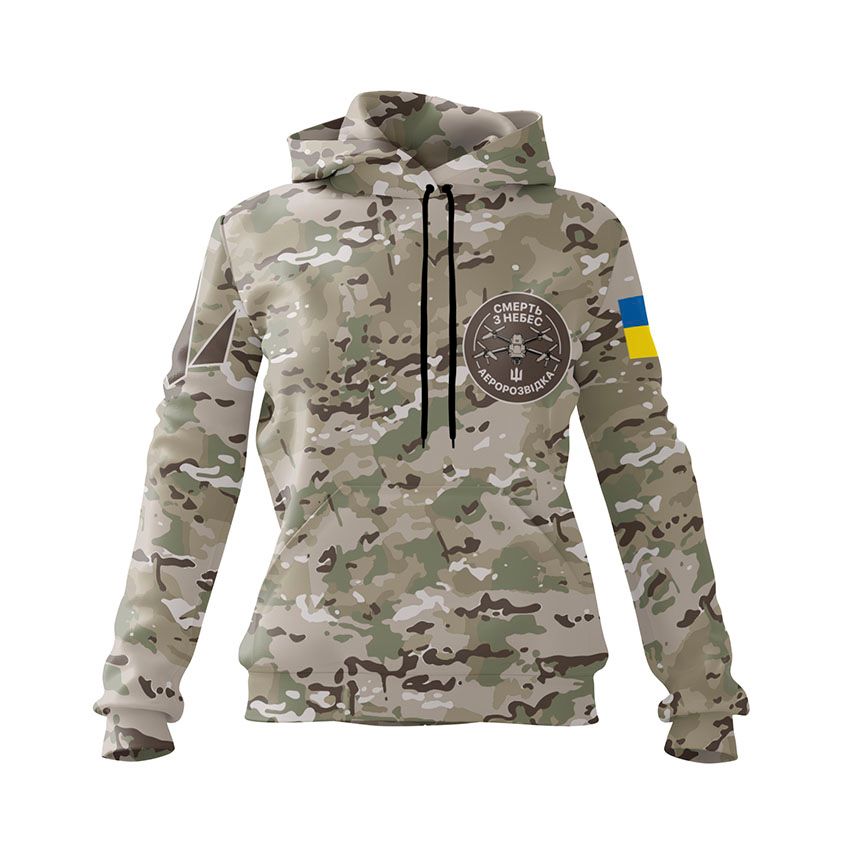 Худі жіноче Аеророзвідка Смерть з небес Незламний знак Unbreakable Symbol