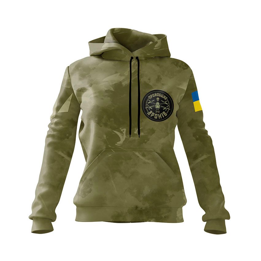 Худі жіноче Пройобщик дронів Тактичний стиль Tactical style