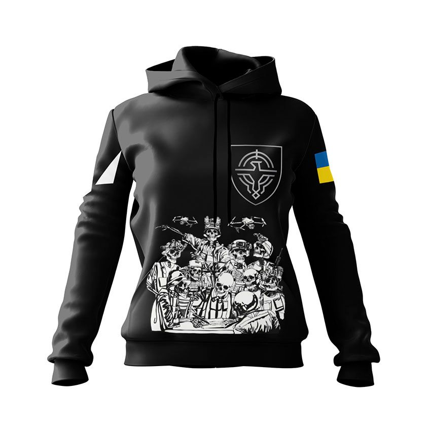 Худі жіноче Сили безпілотних систем Збройних сил України Команда безсмертних Undead Squad