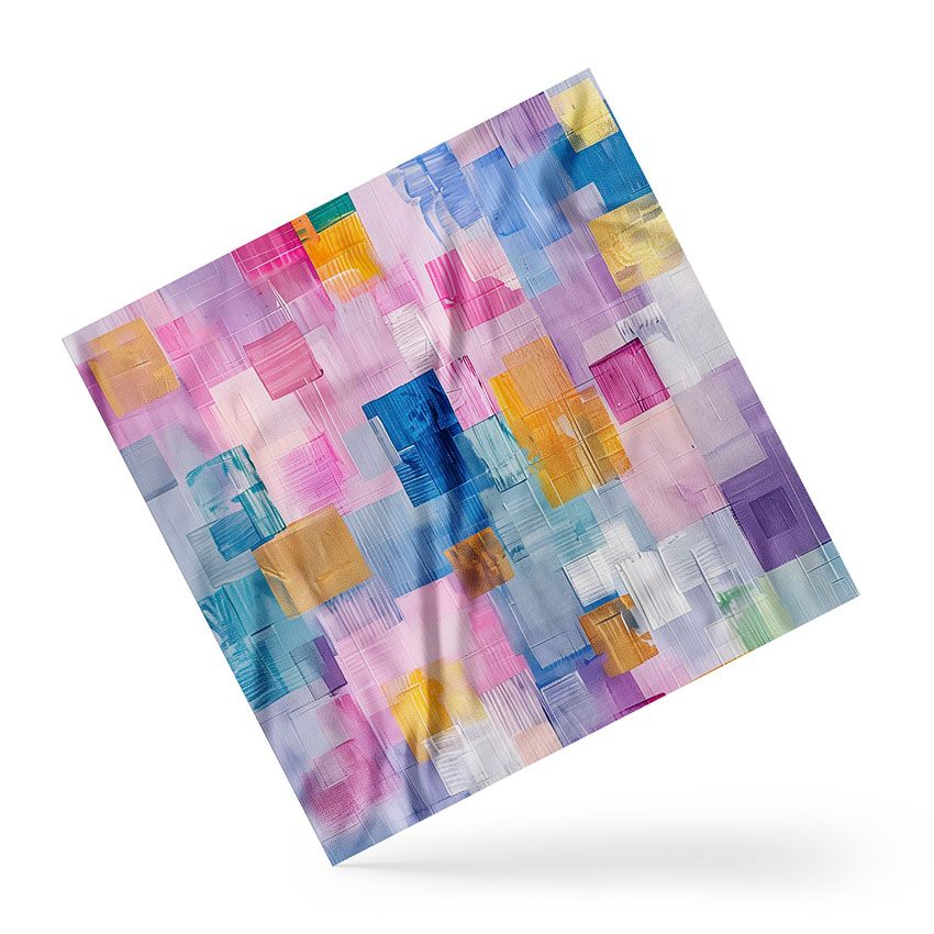 Хустка Пастельна геометрія Pastel geometry
