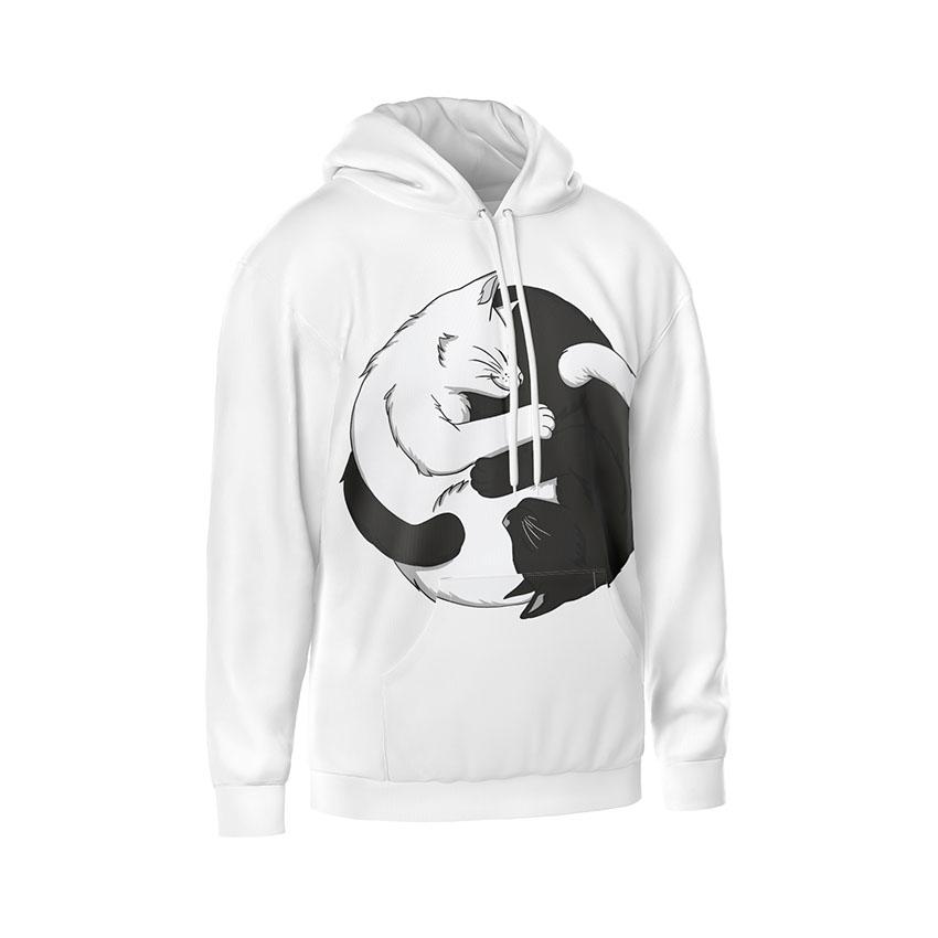 Котики чорно-білі Black and white cats