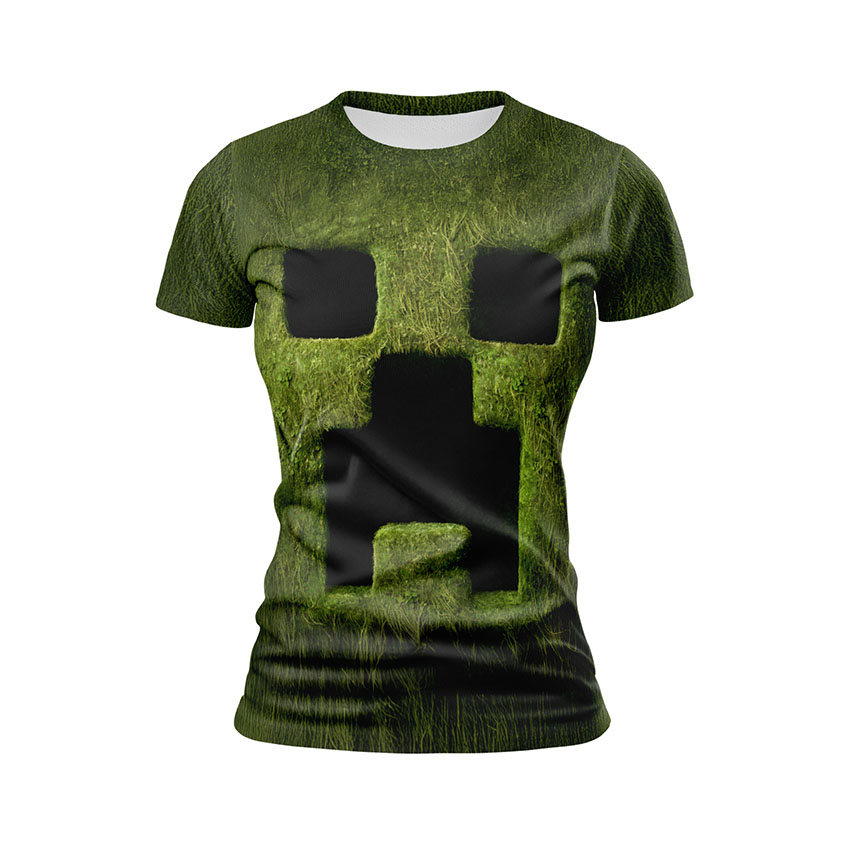 Крипер Квадратний стиль Майнкрафт Сreeper Square Style Minecraft