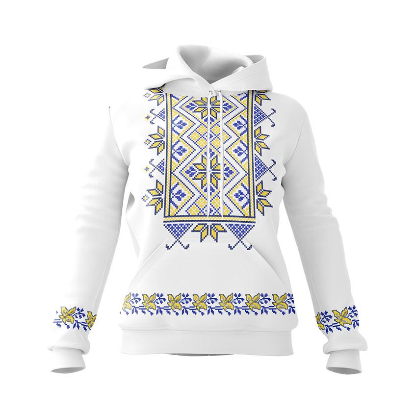 Квіткова вишиванка Біла Floral embroidery White 5